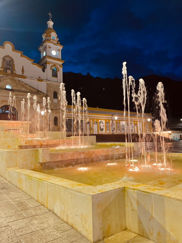 Fuente principal del municipio de Choachí Cundinamarca